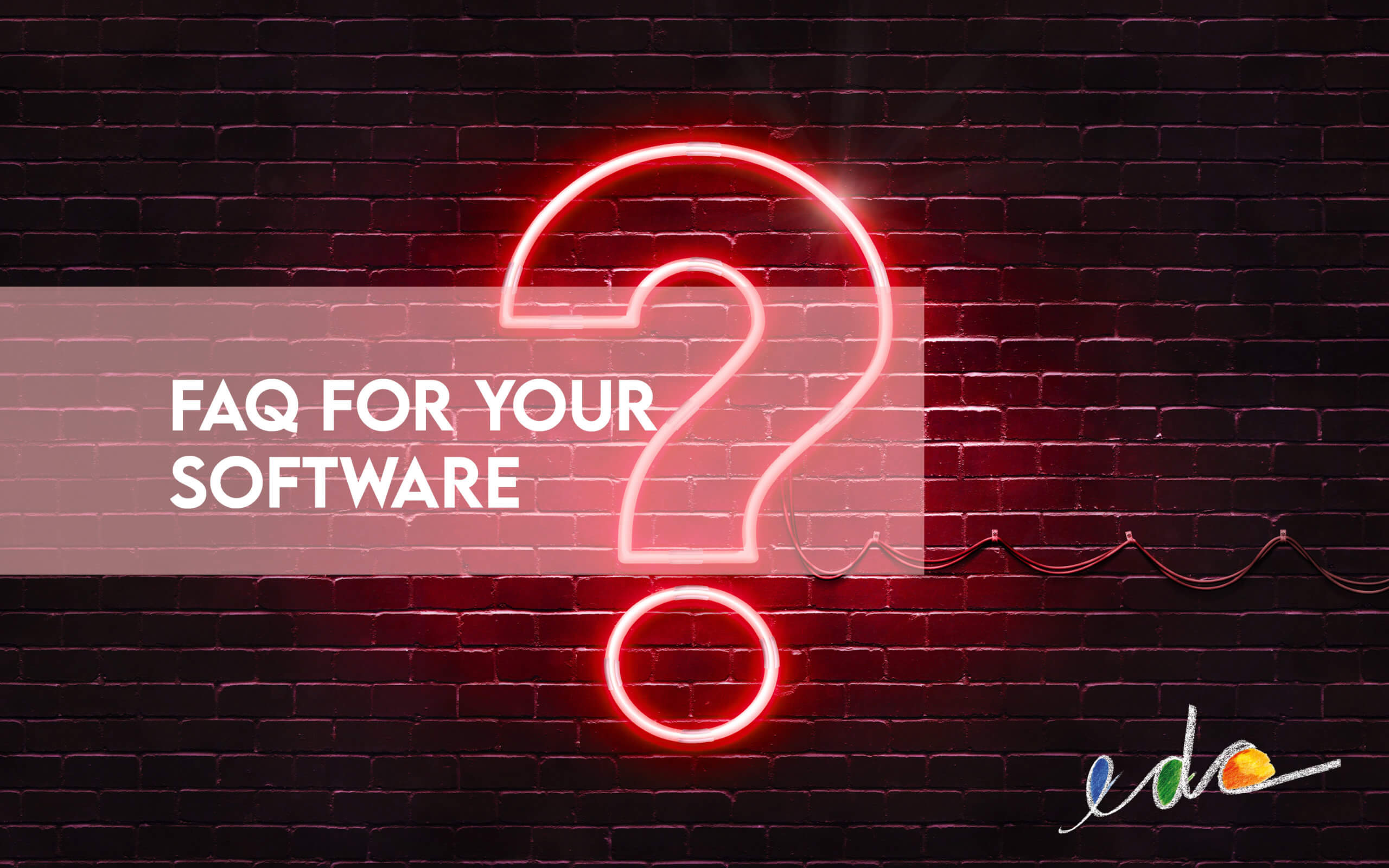 Improve User Experience: Embed FAQ in Software | edc